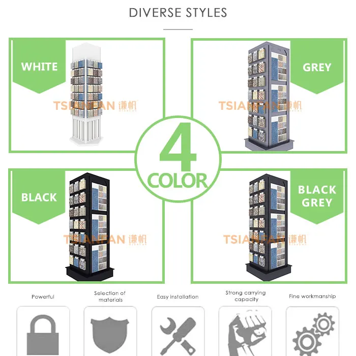 Stone Slab Boooth Design Marble Slab Storage Rack - Display with Style & Convenience