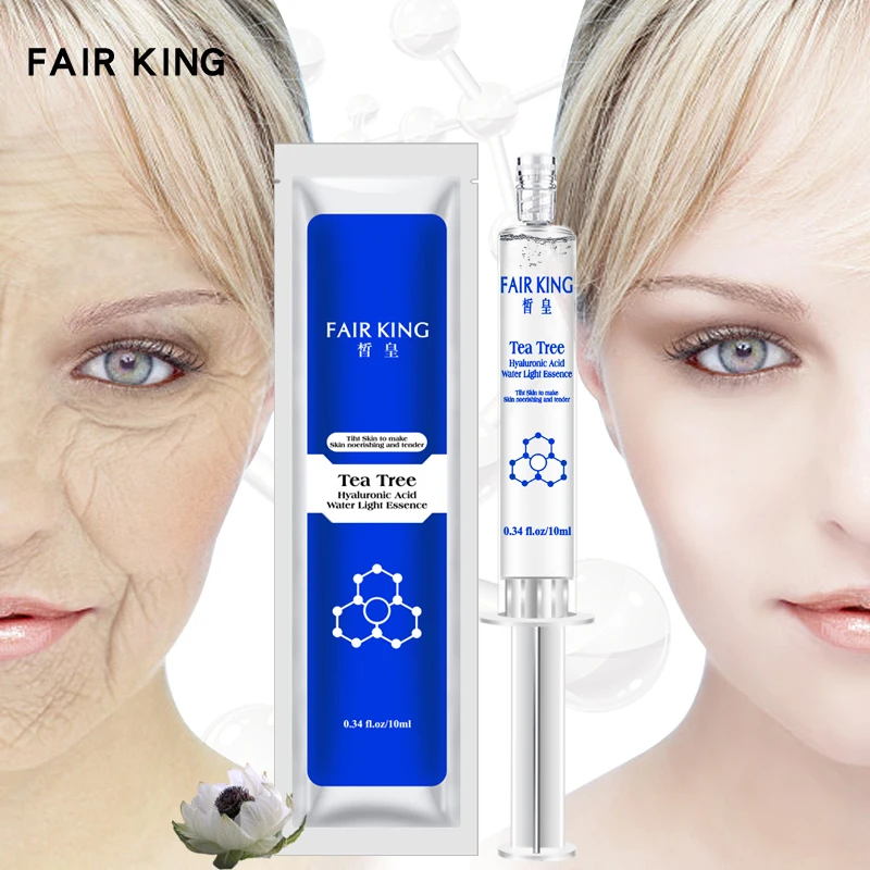 

Moisturizing Tea Tree Hyaluronic Acid Face Serum Liquid Tights Anti-Wrinkle Anti Aging Collagen Facial Serum Acne Treatment