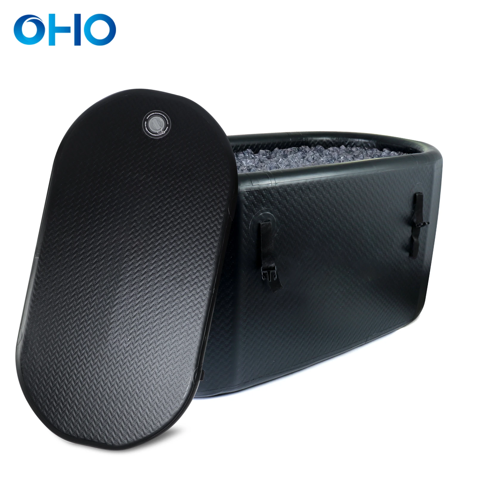 OHO Durable Inflatable Ice Bath Tub Recovery Pod Outdoor Indoor DWF  Cold Plunge Pool Cold Water Therapy Tub