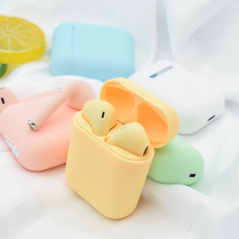 

wholesale Pop-up Macaron Inpods 12 tws wireless earbudsi12 wireless earphone inpods12 tws macaron