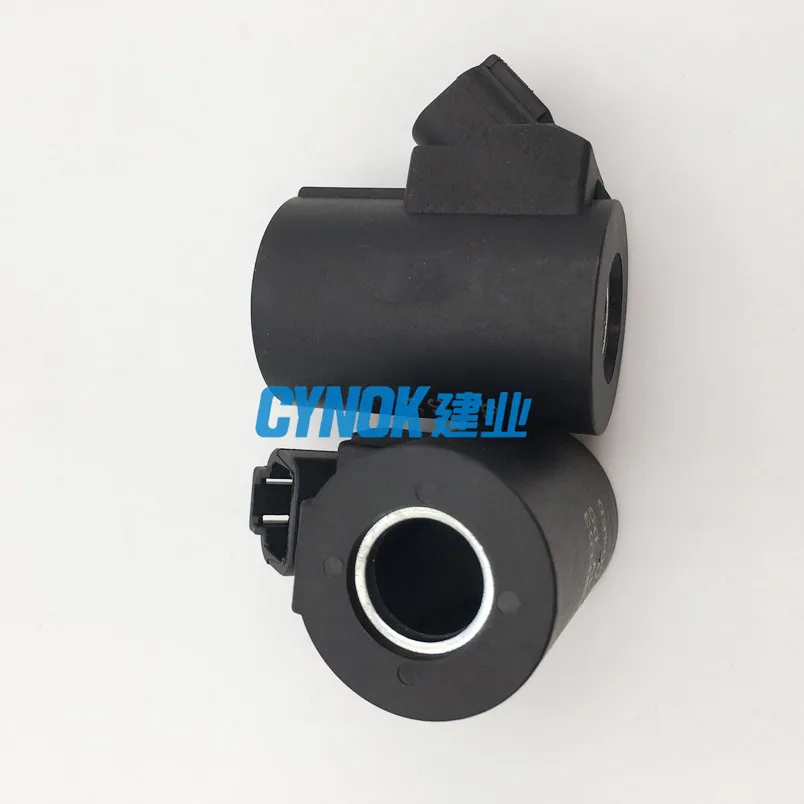 CYNOK Excavator Electric Part VOE14616529 Pressure Relief Solenoid Valve Coil 24V 27W 280153 for EC360B/460B