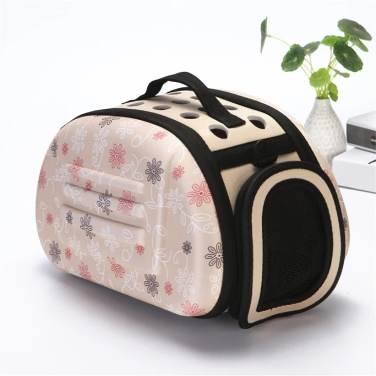 

Breathable Comfortable Custom Fashion Portable Pet Carry Bag Travel Luxury Handbag Folding Pet Carrier Bag, Black, pink, gray, champagne