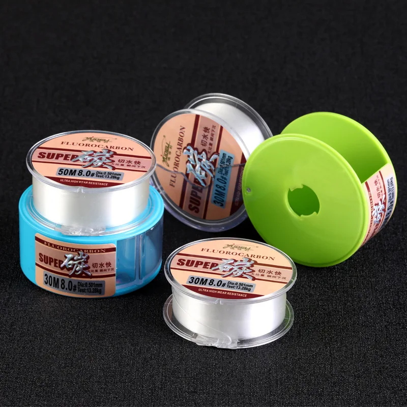 

Wholesale Faster Cutting Water Strongest 100M Hand Flourocarbon Fishing Line, Customizable