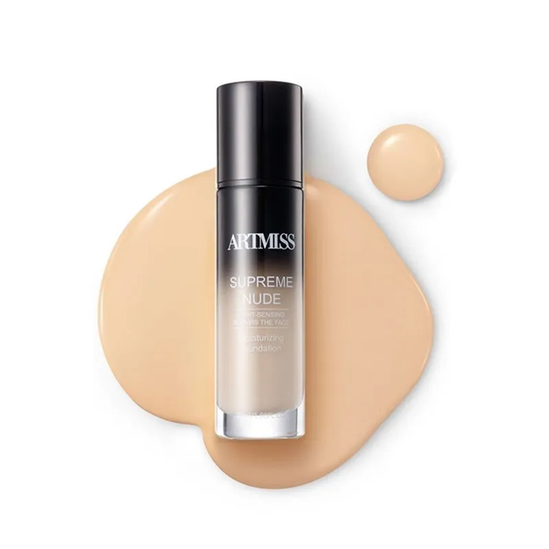 

Oem cosmetics top foundation manufactures high quality tube foundation, 6 colors