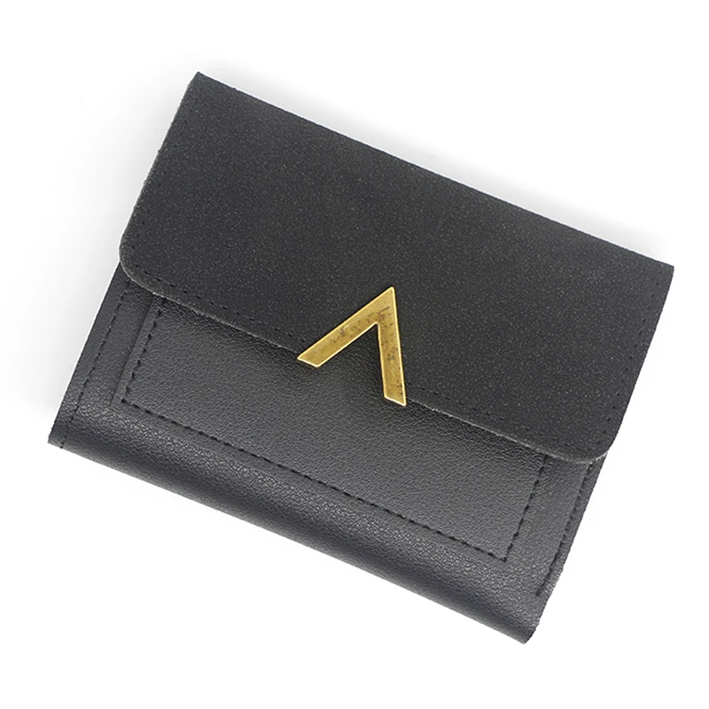 

Factory Wholesale Women Short Wallets Low MOQ Purse Short Design Wallets Coin Purse