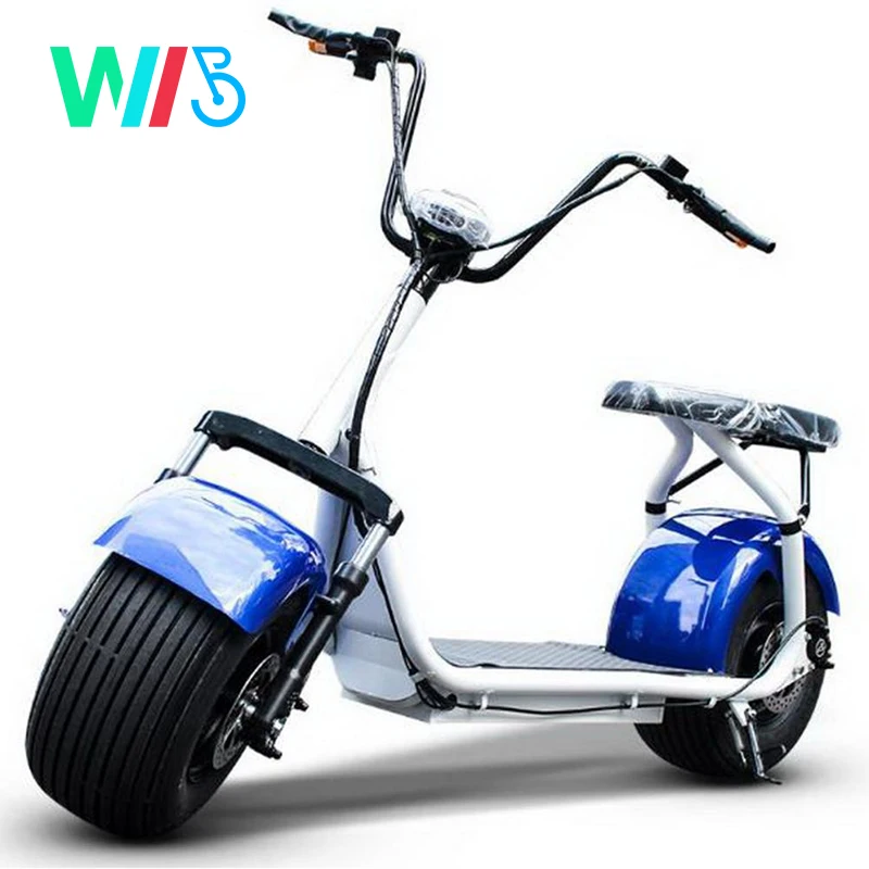 

2020 New Model Citycoco 1000W 1500W 2000W 20AH Removable Battery Scooter Electric Motorcycle, Customized color
