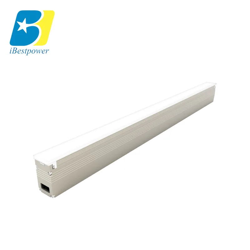 IP67 11W RGB led inground linear light DMX512 with frosted glass