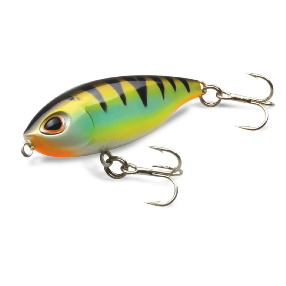 

Hard lure minnow Luminous Wooden Shrimp Squid Hook Fishing lure, 7 colors