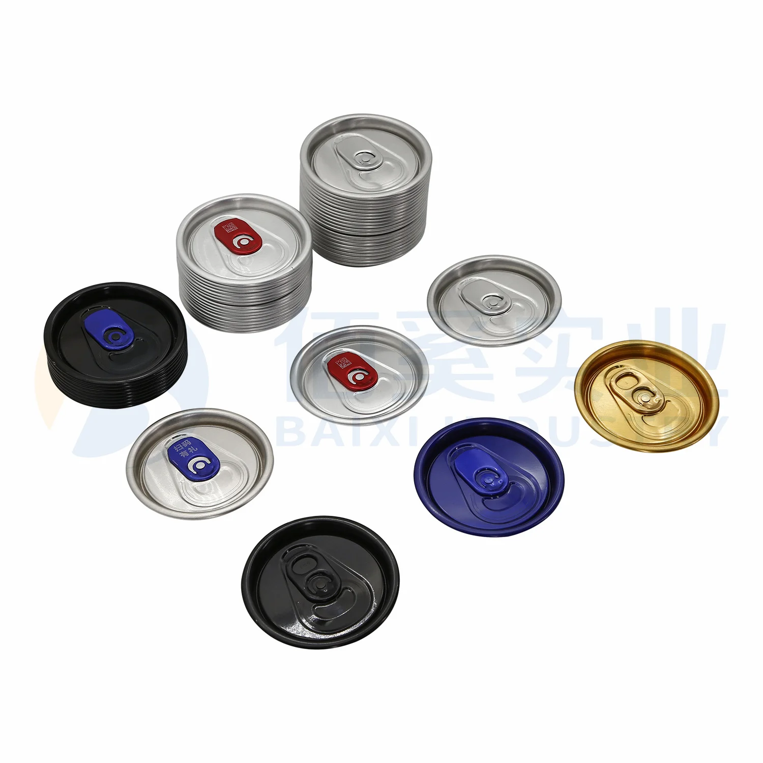 

202 B64 SOT easy open ends Aluminum can lids for beverage cans