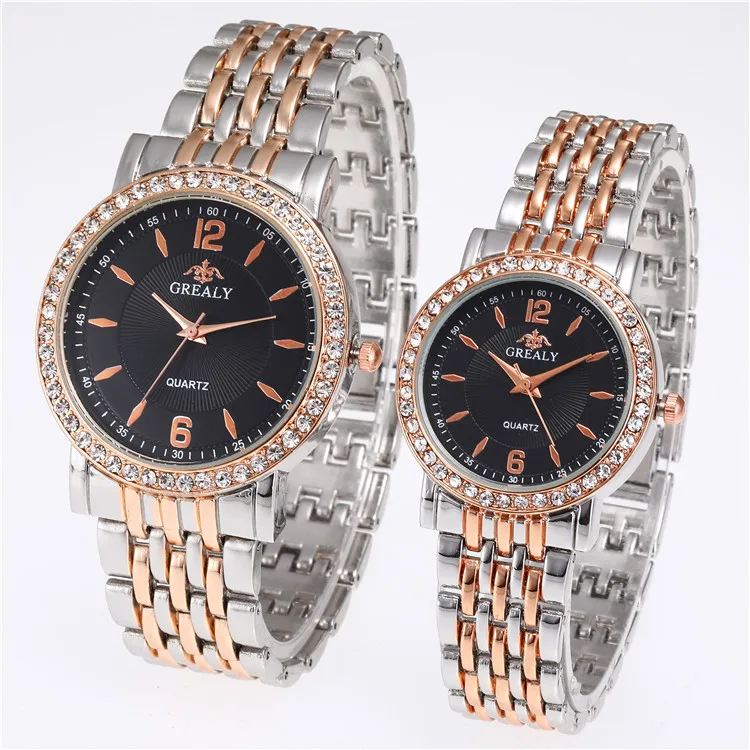 

Chinese wholesale female male alloy fashionable wristwatch quartz cheap wrist watches, Picture shows