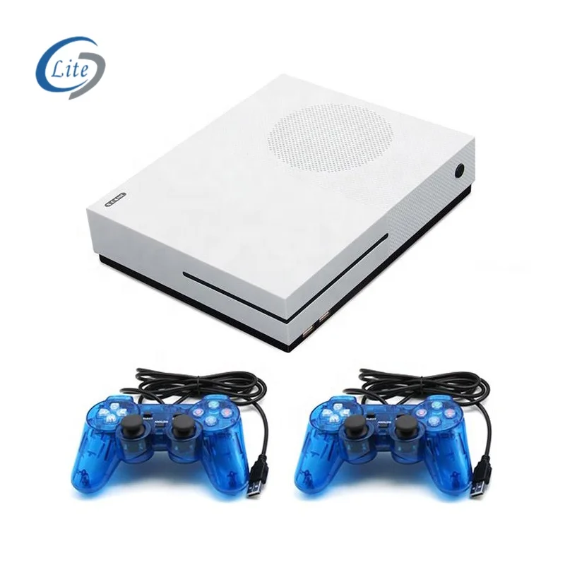 

2021 Amazon New Arrival X Game Box 32Bit Video Game Console Pre-Installed 600 Interesting Classic Games With Two Joystick, White
