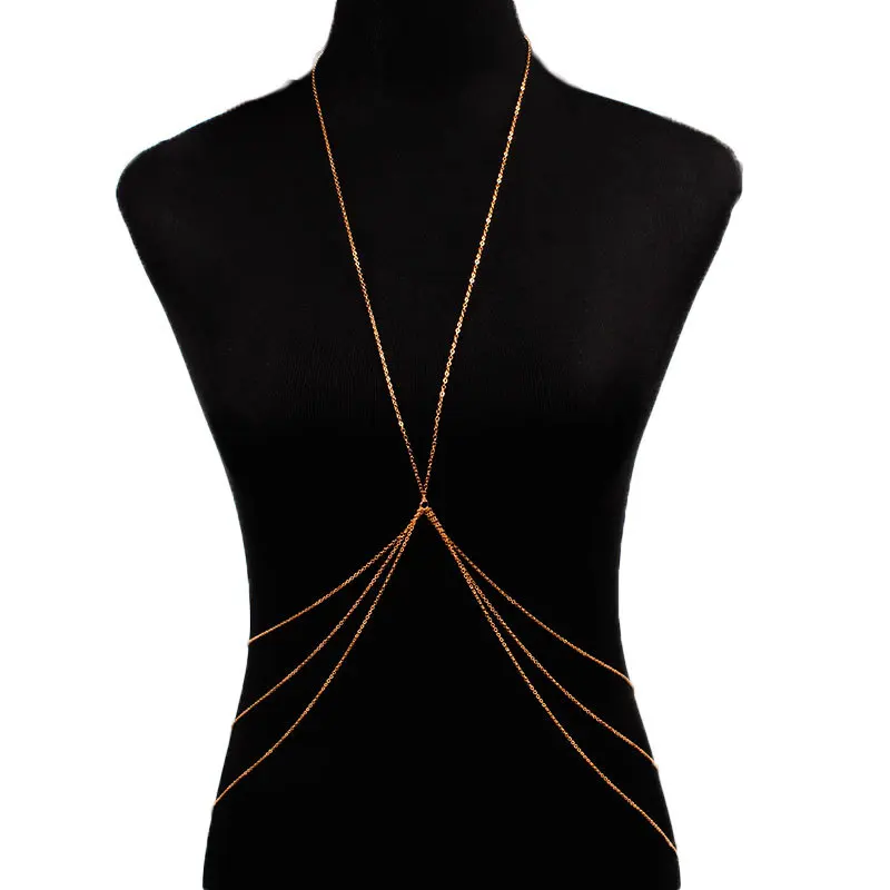 

Luxurious Multilayer Decorative Jewelry Chain Slave Body Jewelry Chain For Women