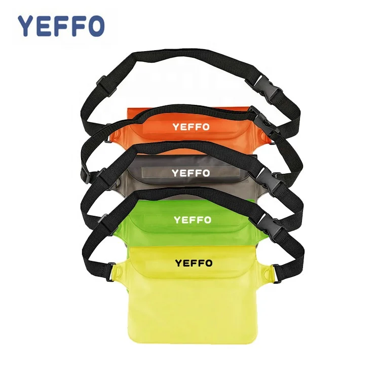 

Waterproof Fanny Pack Bag,Pouch Sport Dry Belt Pvc Waterproof Waist Bag for Swimming