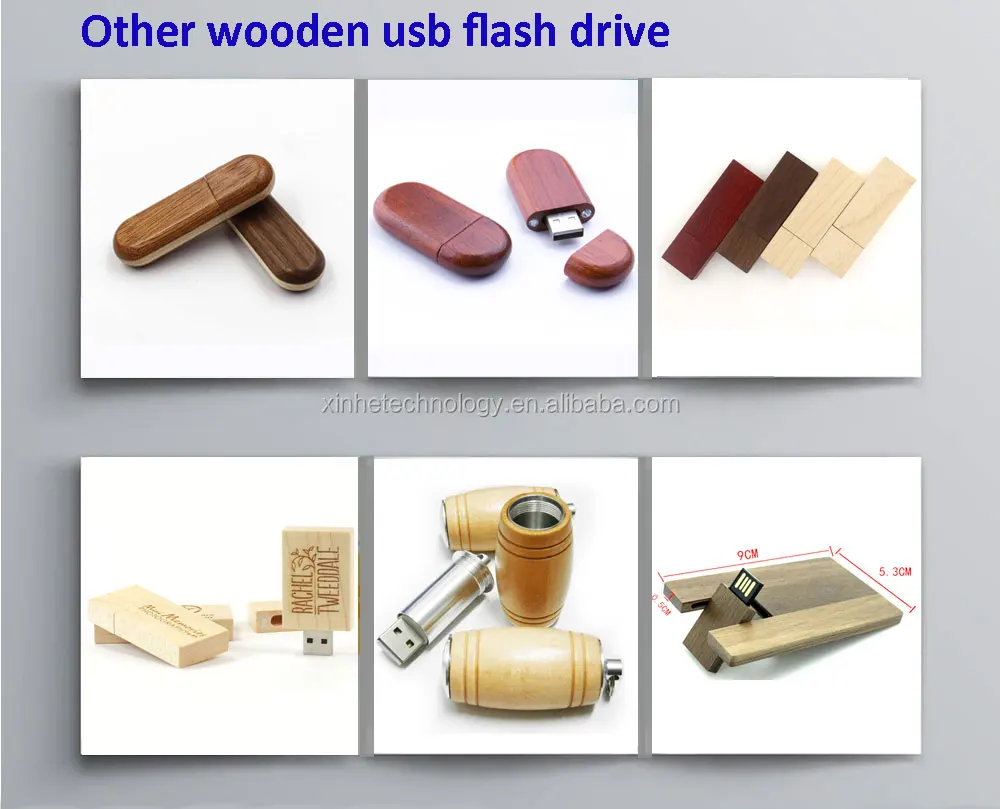 Business promotion gift wooden usb flash drive - ANKUX.COM