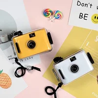 

Underwater Waterproof Cute Retro Shoot Gift Portable Video Camera Mini Multiple Times Child Camera for Film Camera