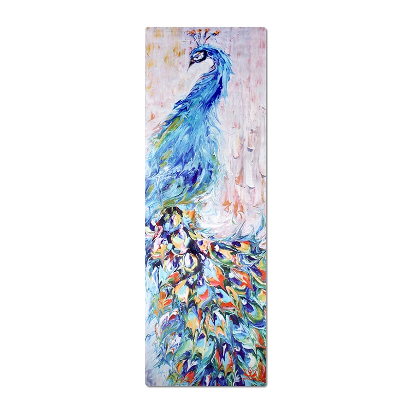 

Color 4mm Natural Rubber Fitness Suede Custom Printed Yoga Mat, Customized