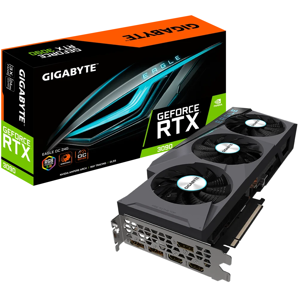 

New GPU Gaming Card RTX 3090 Graphics card For box GeForce RTX 3090 24G