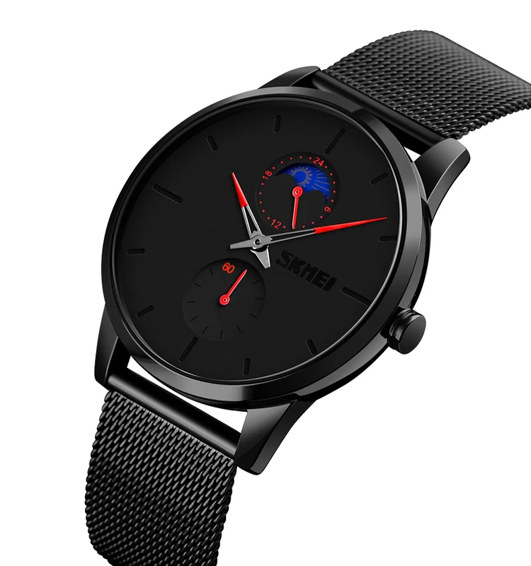 

SKMEI Factory 9208 fashion Men wristwatch Japan mov't quartz relojes oem logo watch, Optional as shown in figure