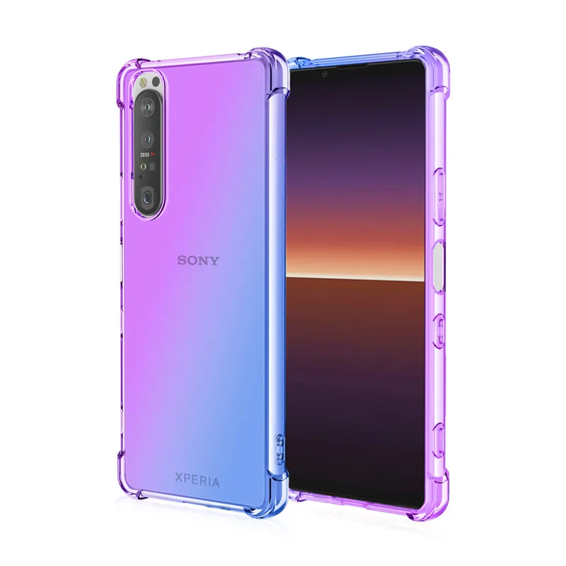 

Factory Wholesale Soft TPU Anti-fall For Sony Xperia 10 III Back Cover For Sony Xperia 5 III Cases For Xperia 1 III Phone Case