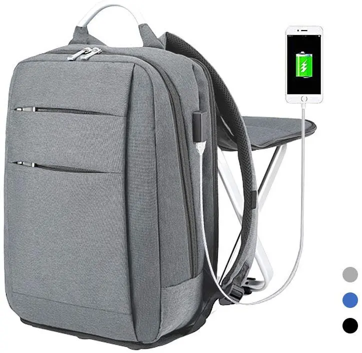 Multifunction Backpack Stool Combo Outdoor Camping Hiking Foldable