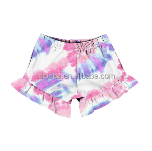 

High Quality Wholesale Fashion Children's Tie-dyed Short Pants Super Cute Bloomers, Picture