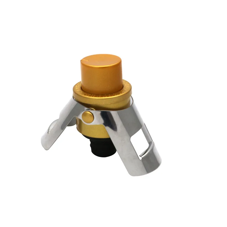 

CL374 Leakproof Wine Saver Stainless Steel Wine Bottle Stopper Freshness Wine Plug Bar Tools Champagne Bottle Stopper