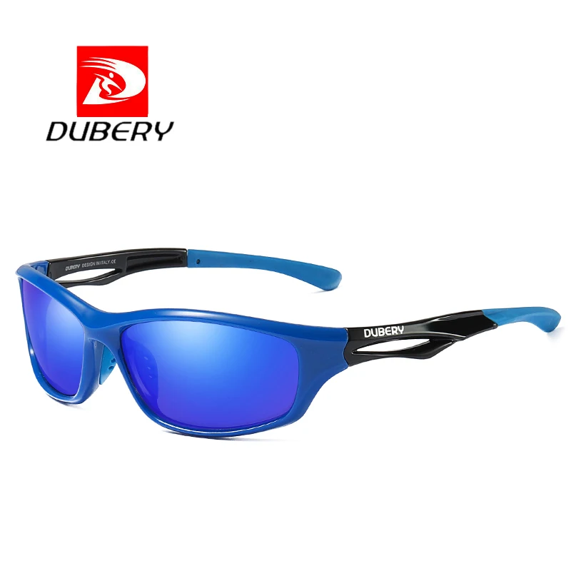 

drop shipping DUBERY Men's Sports Polarized Sunglasses UV Protection Driving Cycling Baseball Fishing Shades sunglasses D166, Picture colors