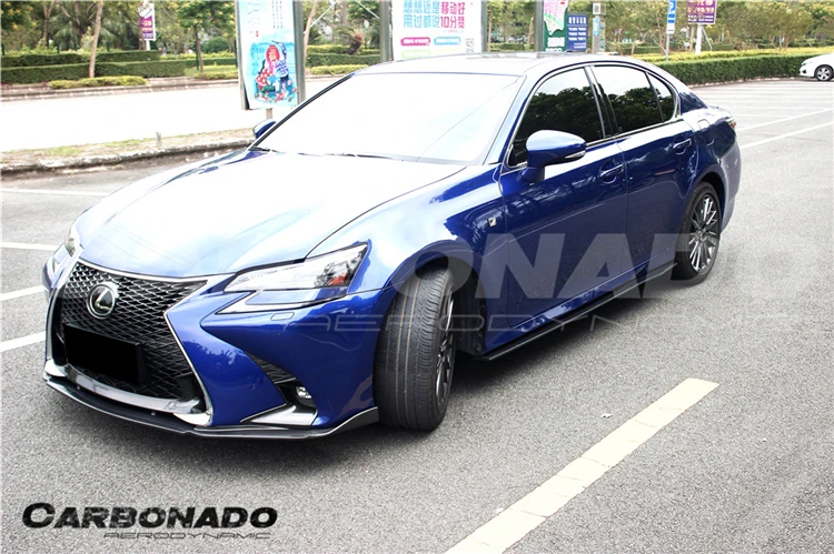 Carbonado Carbon Fiber Front Bumper Lip Splitter Side Skirts Rear ...