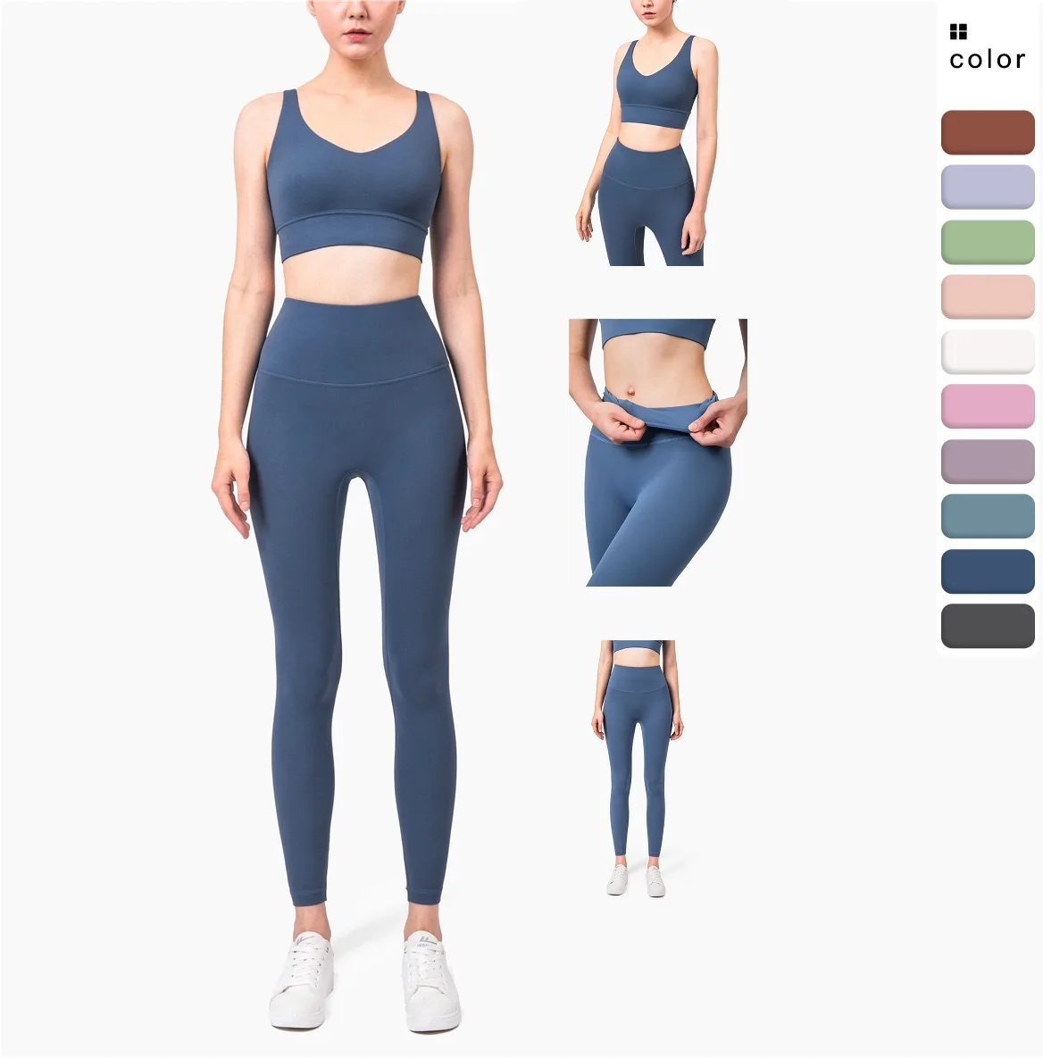 

BBXY1267 Fashion sportswear high quality womens fitness leggings yoga set