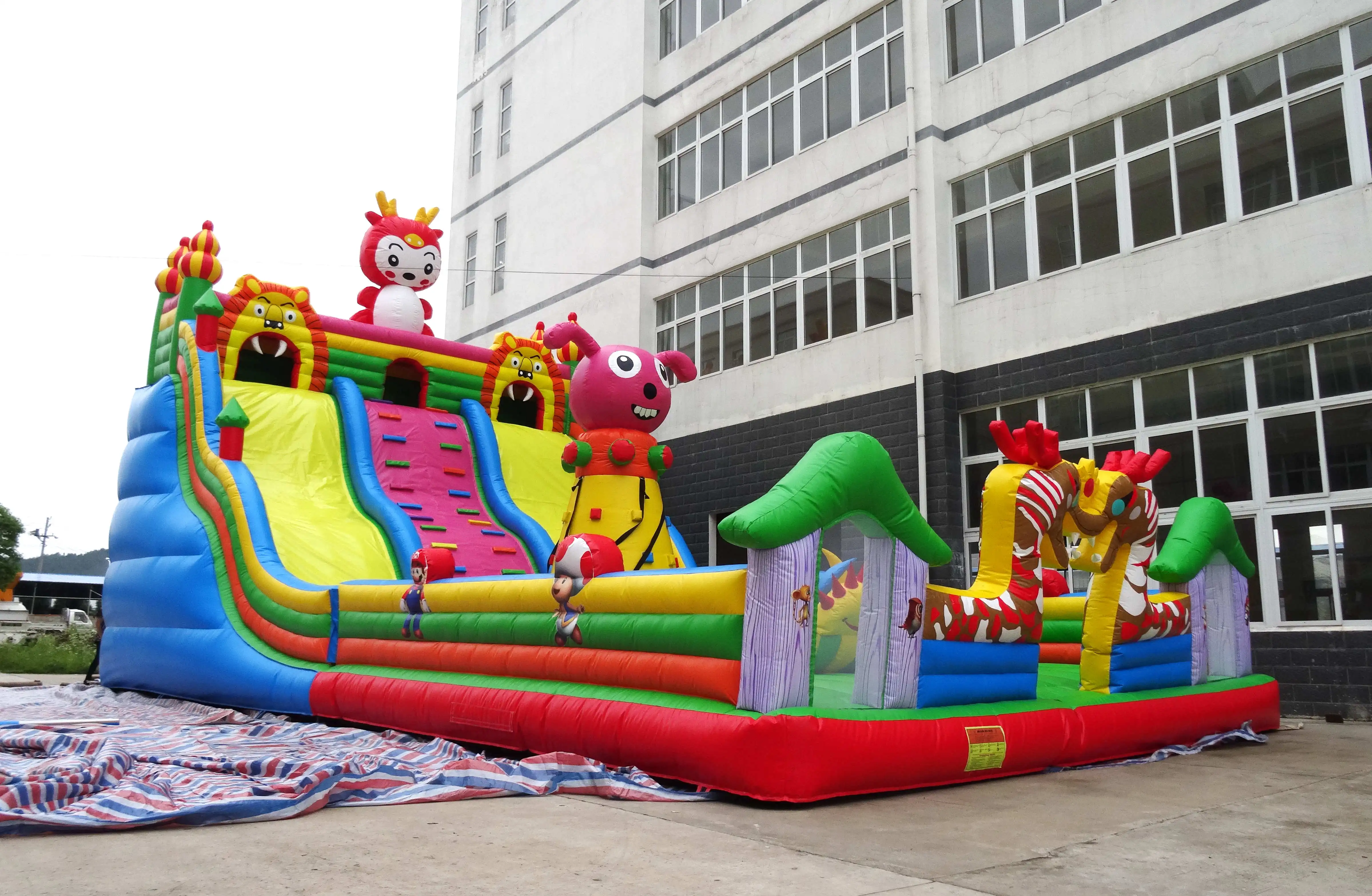 floating bouncy castle