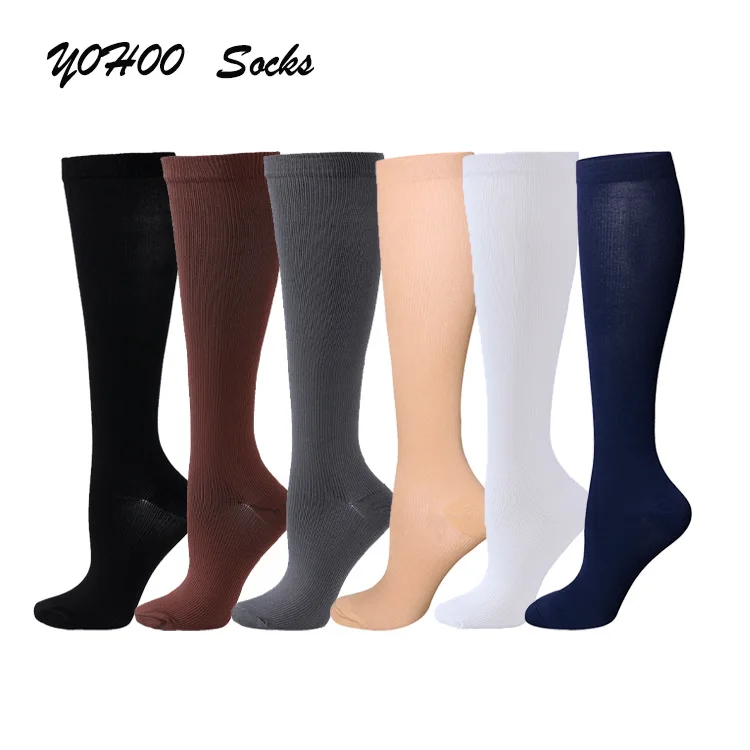 

Compression Sock For Women and Men Circulation -Best for Running,Nursing,Athletic Sports, 6 colors