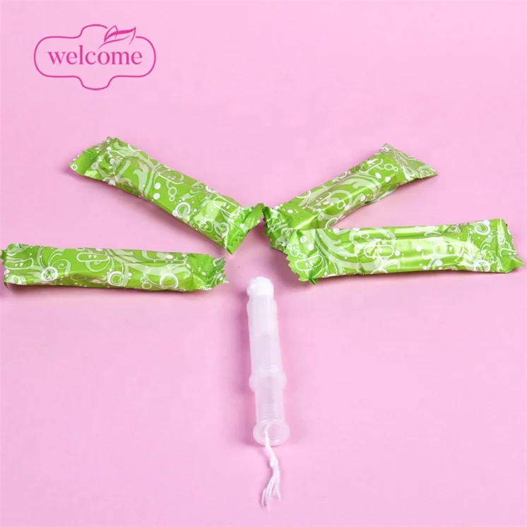 

Wholesale Private Label OEM BPA-Free Plastic Compact Applicator Camping Cheap Tampons Plastic Applicator Tampon