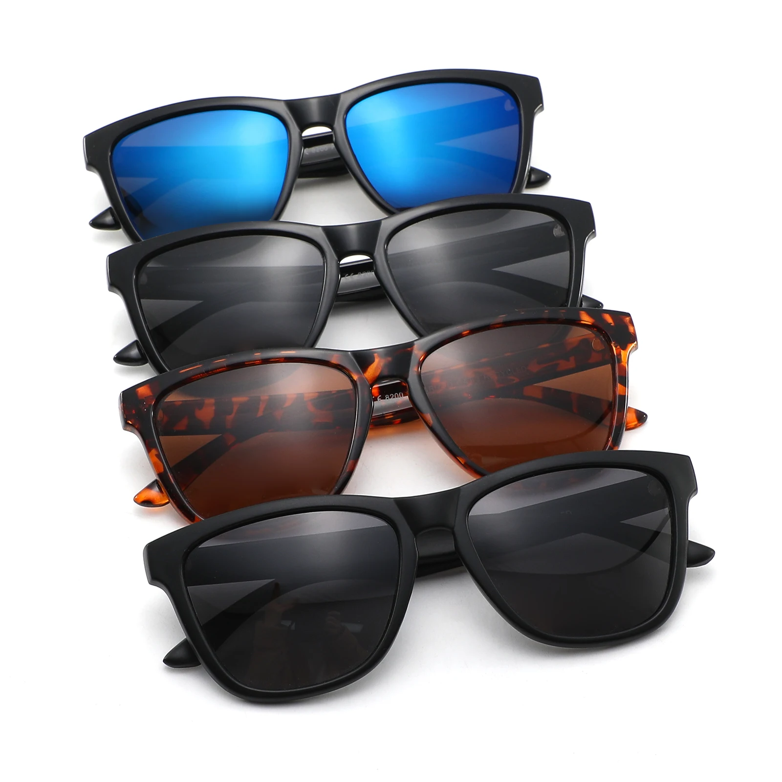 

Polarized Lightweight Sunglasses For Men Women Unisex Sun Shades For fishing Eco Friendly Recycled bottle sunglasses plastic, As photos