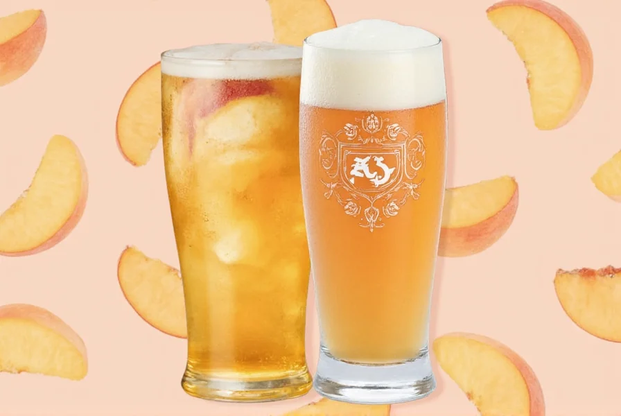 Ingredients for homemade peach ginger ale