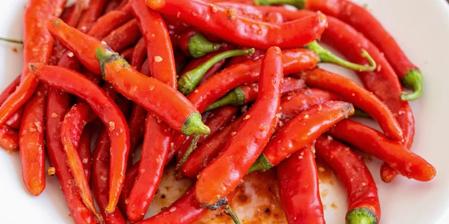 World map showing origins of various chili peppers