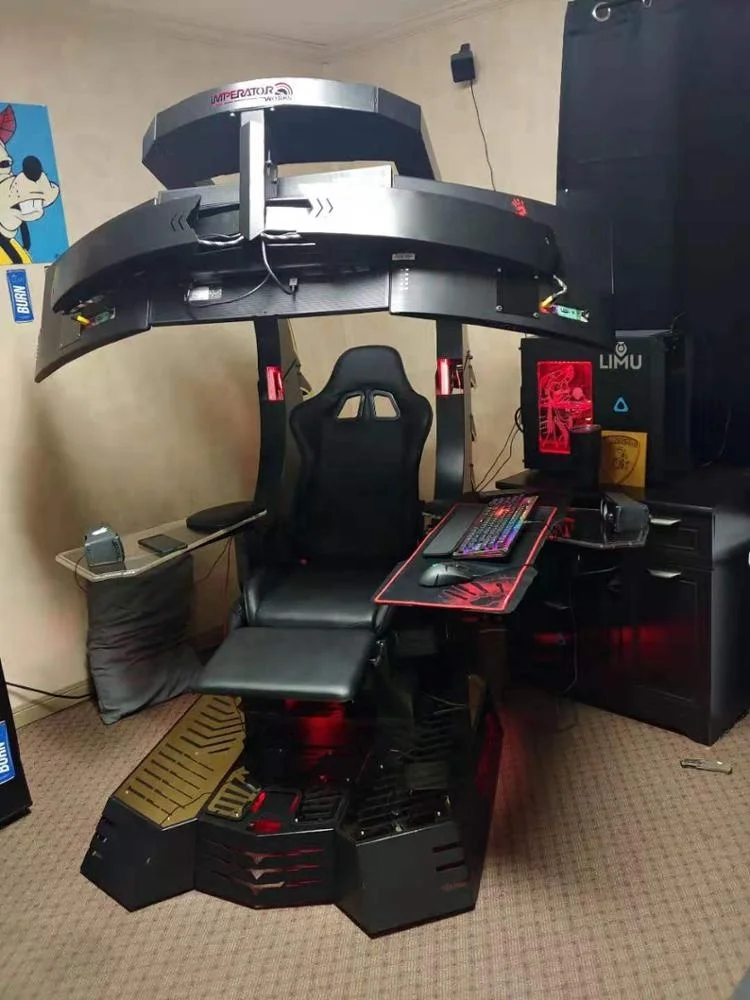 
imperator works cluvens IW-J20 gaming chair office chair recline Zero Gravity to flat position 