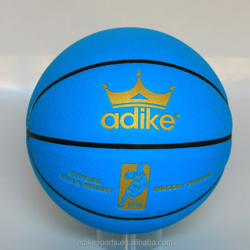 

adike Hot Sales Composite Leather 29.5 Game Fashion Basketball basketball training in the dark for night, Custom personality color