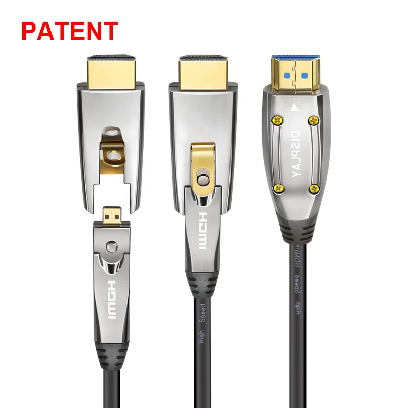 

Wholesale High Speed Hdmi Of Fiber Optical Cable Am To Dm +Df/Am 4K Hdtv Ps4