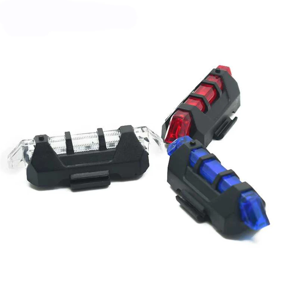 

Hotsales MTB Waterproof USB Rechargeable Bicycle Led Light Safety Warning Taillight, Blue/red/white