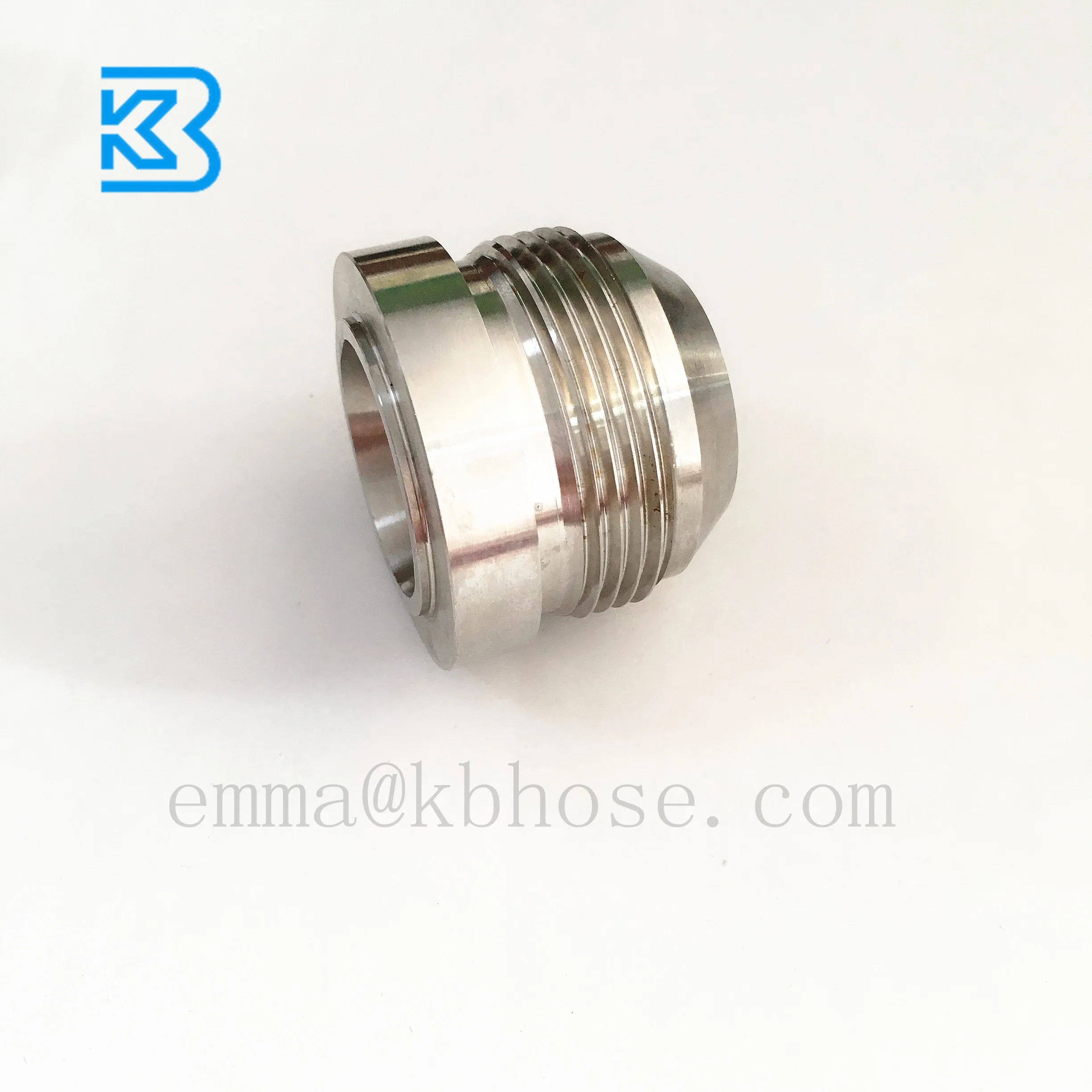 An20 Weld on Bungs - Durable Male Billet Aluminium Fittings