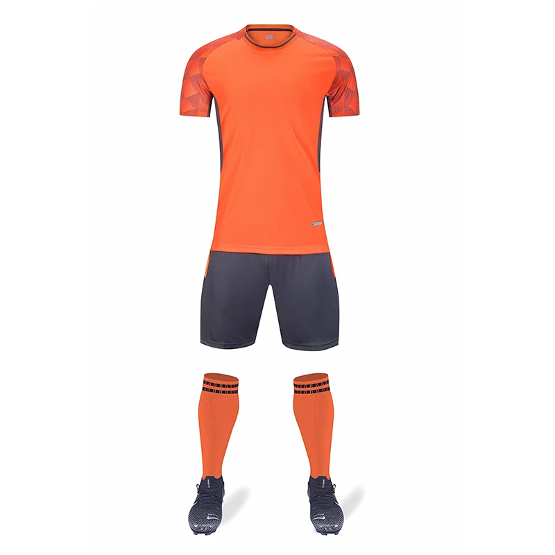 

Wholesale Cheap Price Orange Sport Soccer Jersey For Stock, Any color is available