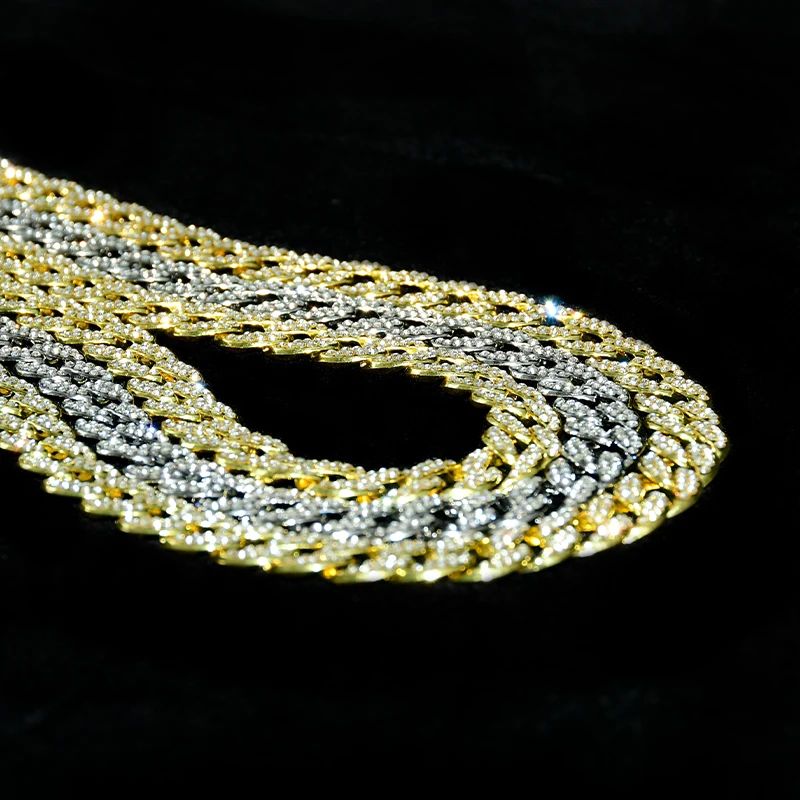 

Cheap Gold Rapper Chain Hip Hop Chunky Miami Cuban Link Chain Necklace 22inch Stainless Steel Gold Cuban Link Chain Wholesale