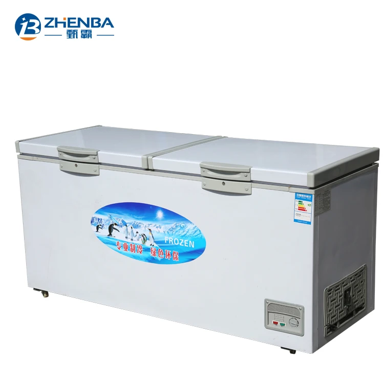 700l Commercial Chest Display Freezer Top Open Deep Freezer Price For