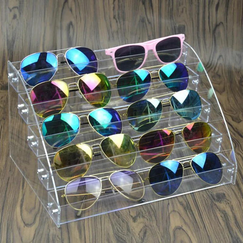 

Acrylic glasses display frame Transparent material sunglasses display myopia lens support eye props jewelry display frame