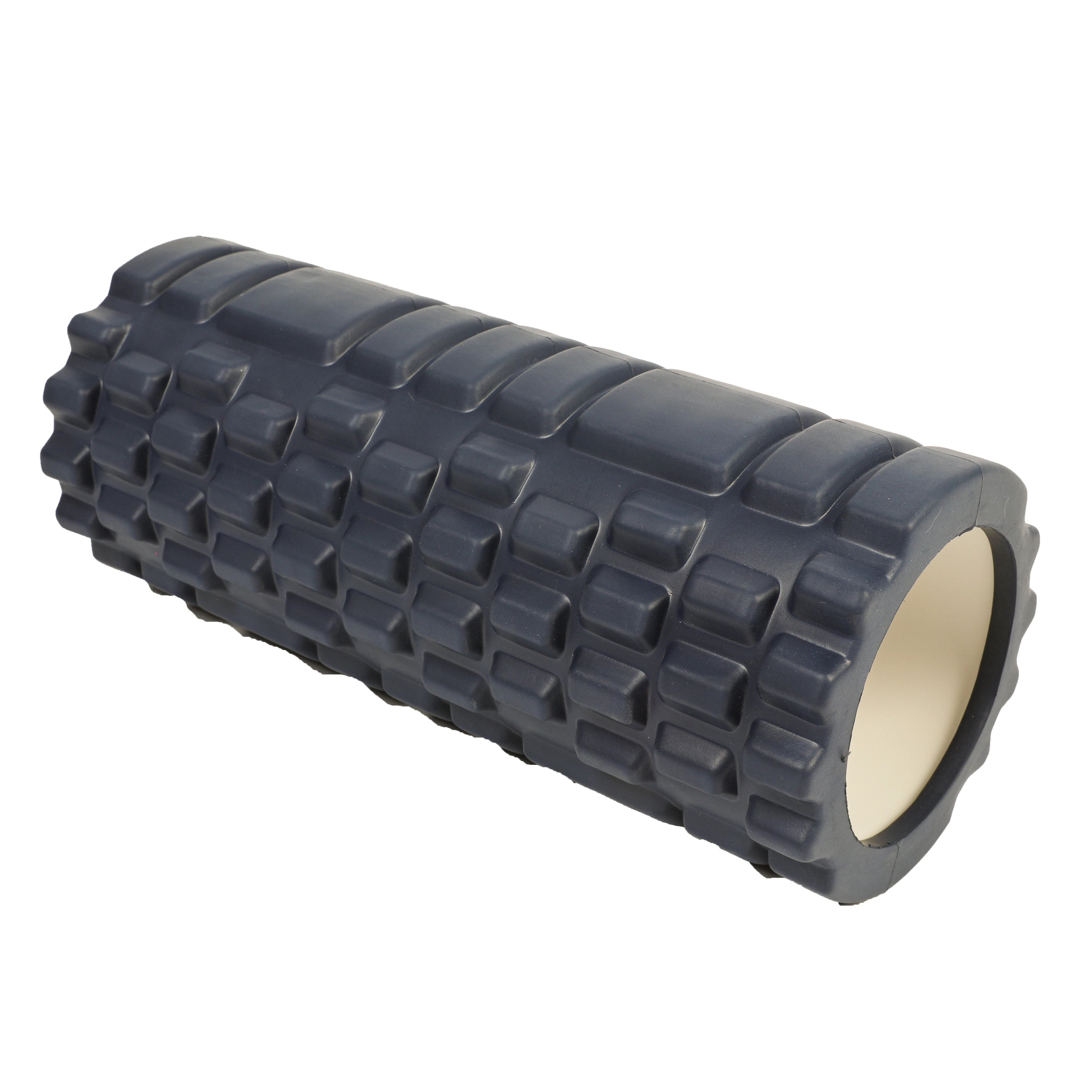 

Yoga Brick Hollow Yoga Block Fitness Pilates Foam Roller Fitness Gym Exercises Eva Muscle Massage Relax Roller Yoga Brick 9.5*30, Black