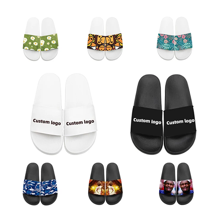 

custom slipper zapatilla wholesale manufacturer slipers designer summer home house animal ladies kid women men slide slippers, All color available
