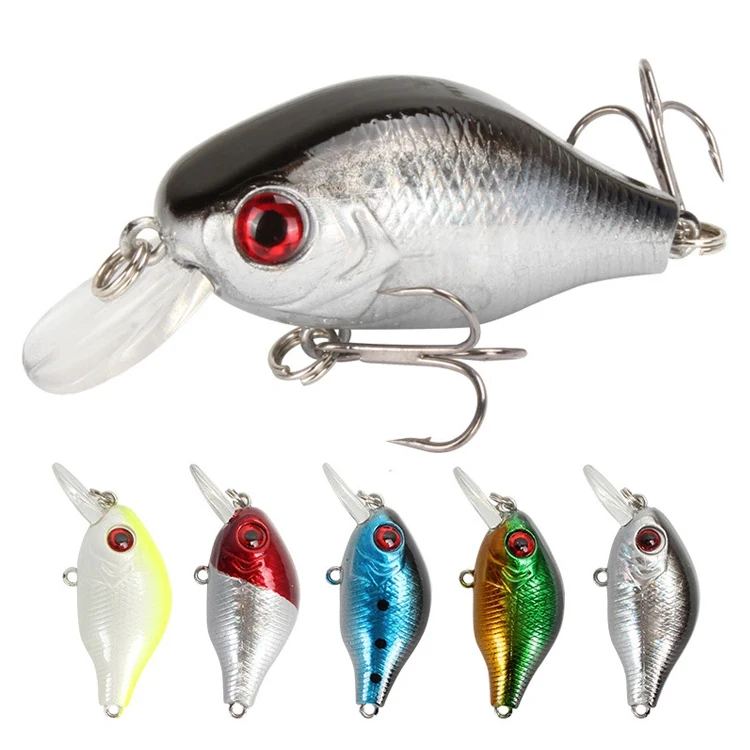

Lures Fishing 5.5cm/7.6g Colorful Crankbait Fishing Lures, Vavious colors
