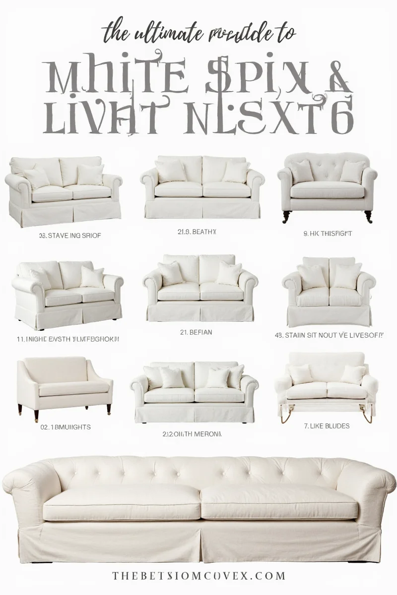 White sofa styled with colorful accent pillows