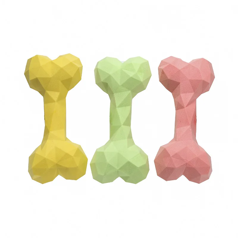 

Eco-Friendly Bone Shape TPR Dog Chew Teeth Clean Toy for Aggressive Chewers, Picture showed