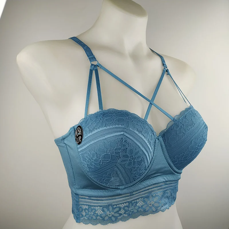 Wholesale push up sexy net hot fancy mature ladies women panty and bra sets